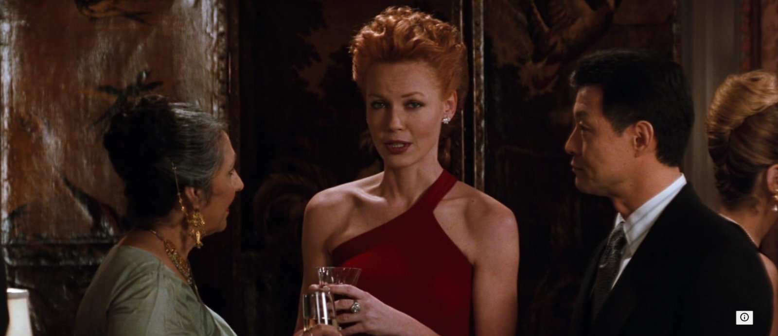 The Devil's Advocate (1997) Connie Nielsen and James Saito